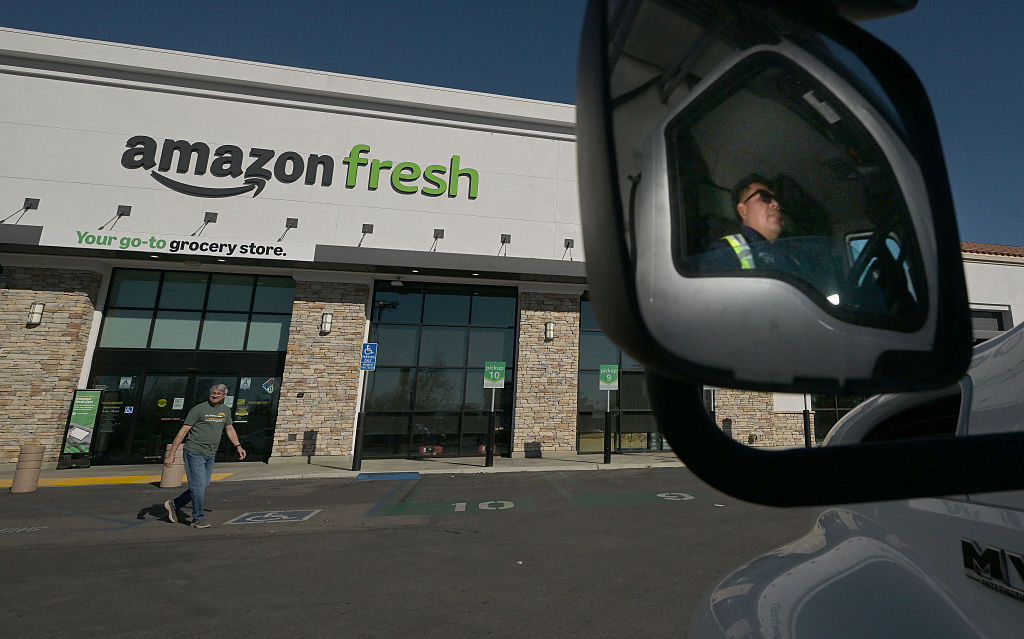 Amazon Fresh Closes In Upland