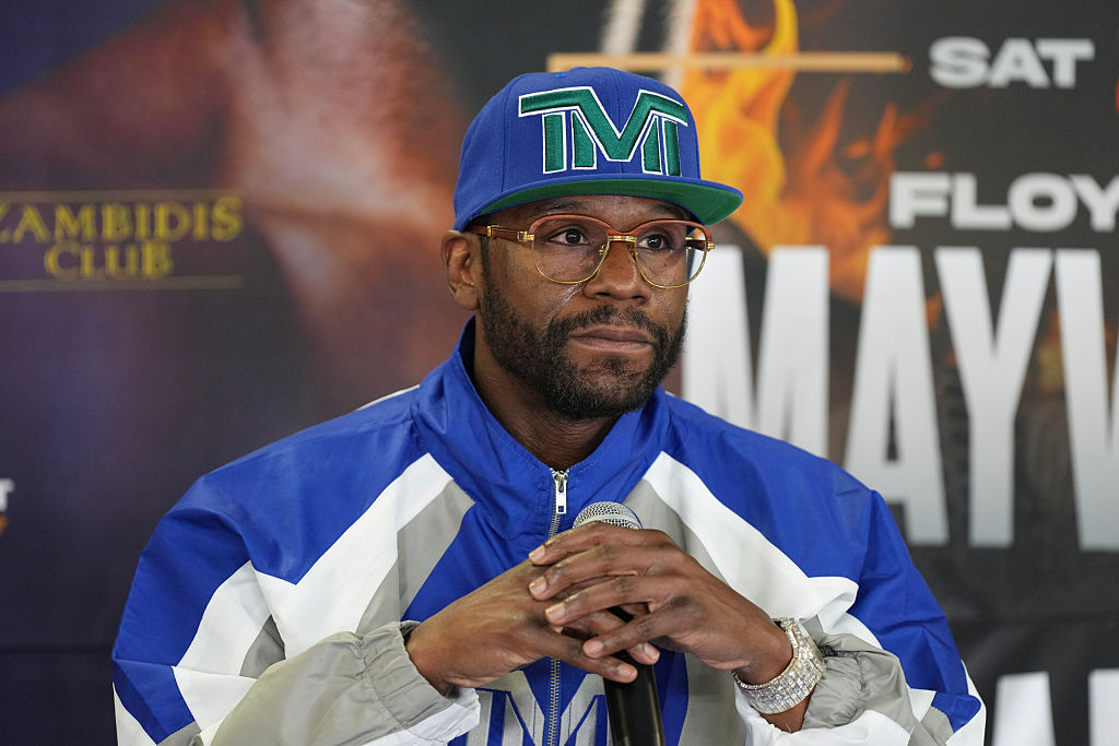 Floyd Mayweather Jr. v Mike Zambidis - News Conference