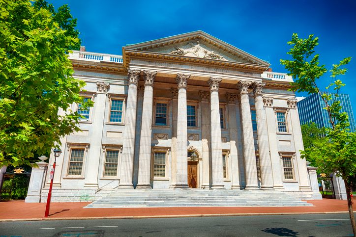 First Bank Of The United States In Philadelphia, Pennsylvania