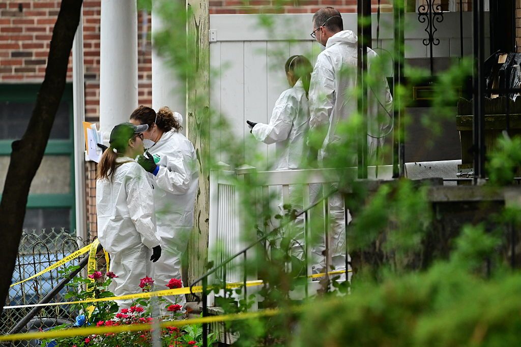 FBI raids home of Eugene Horsch on West Chew Avenue in Philadelphia