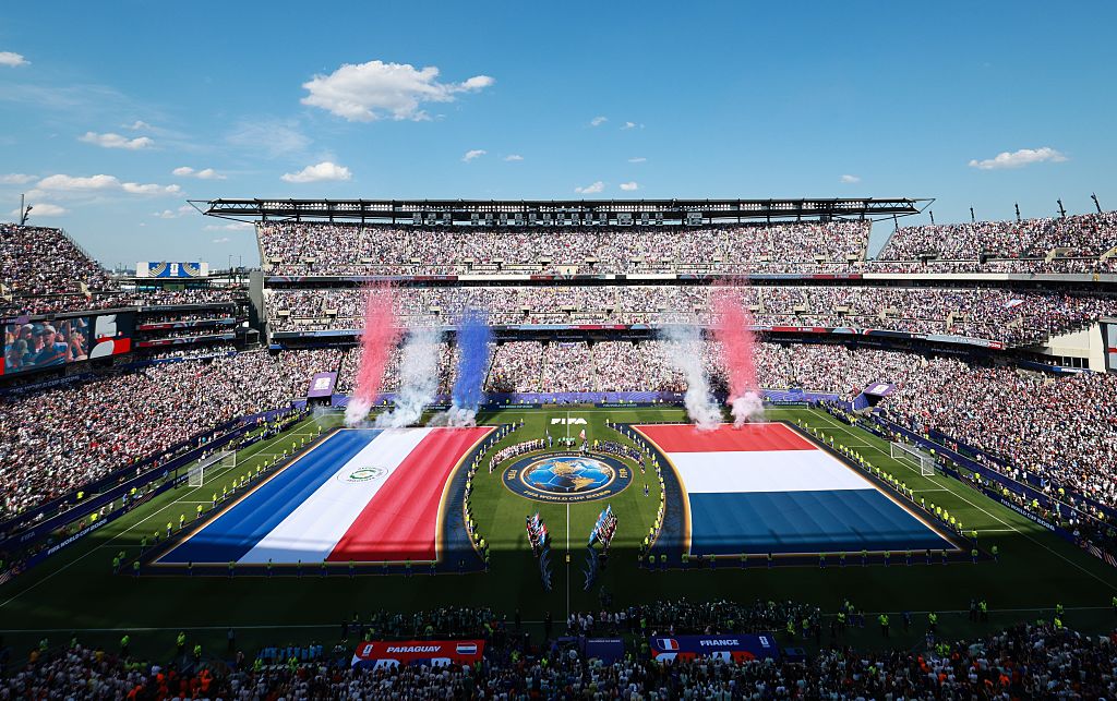 U.S.-PHILADELPHIA-FOOTBALL-FIFA WORLD CUP-ROUND OF 16-FRA VS PAR
