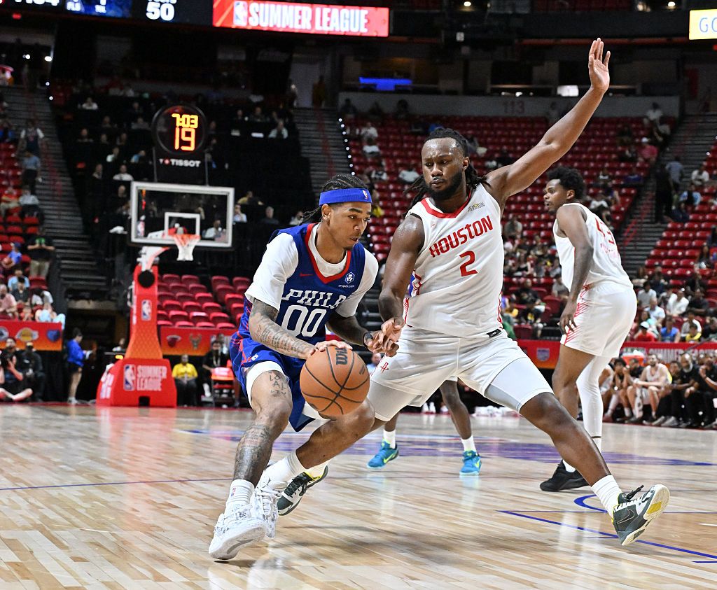 2026 NBA Summer League - Philadelphia 76ers v Houston Rockets