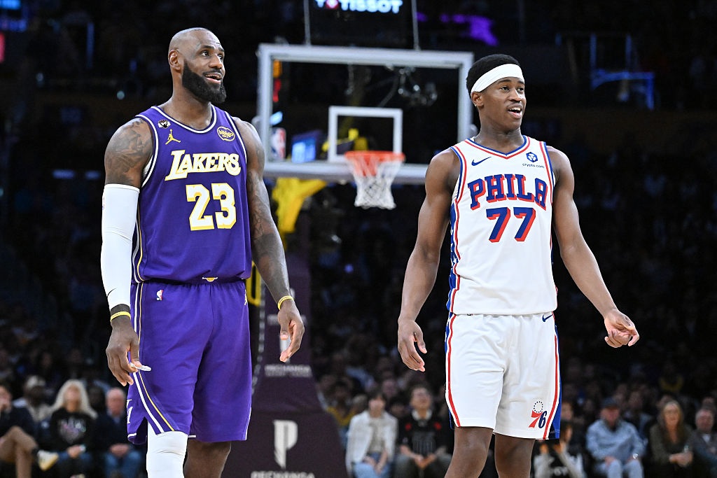Philadelphia 76ers v Los Angeles Lakers