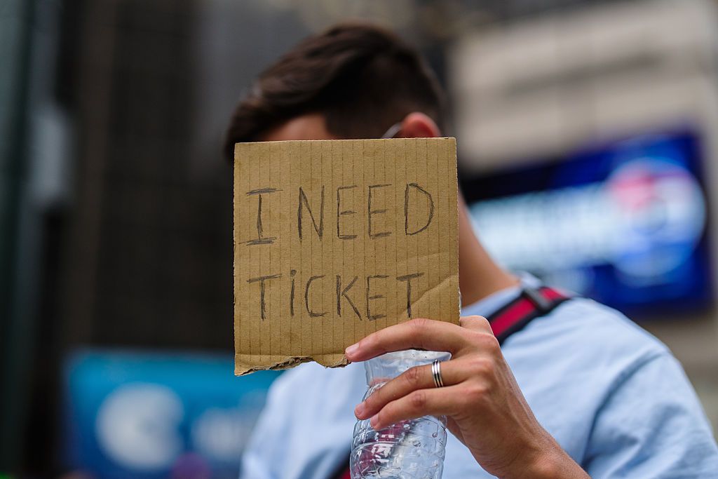 Knicks Fans Gather Around NYC To Watch Game 4 Of The NBA Finals Against The San Antonio Spurs