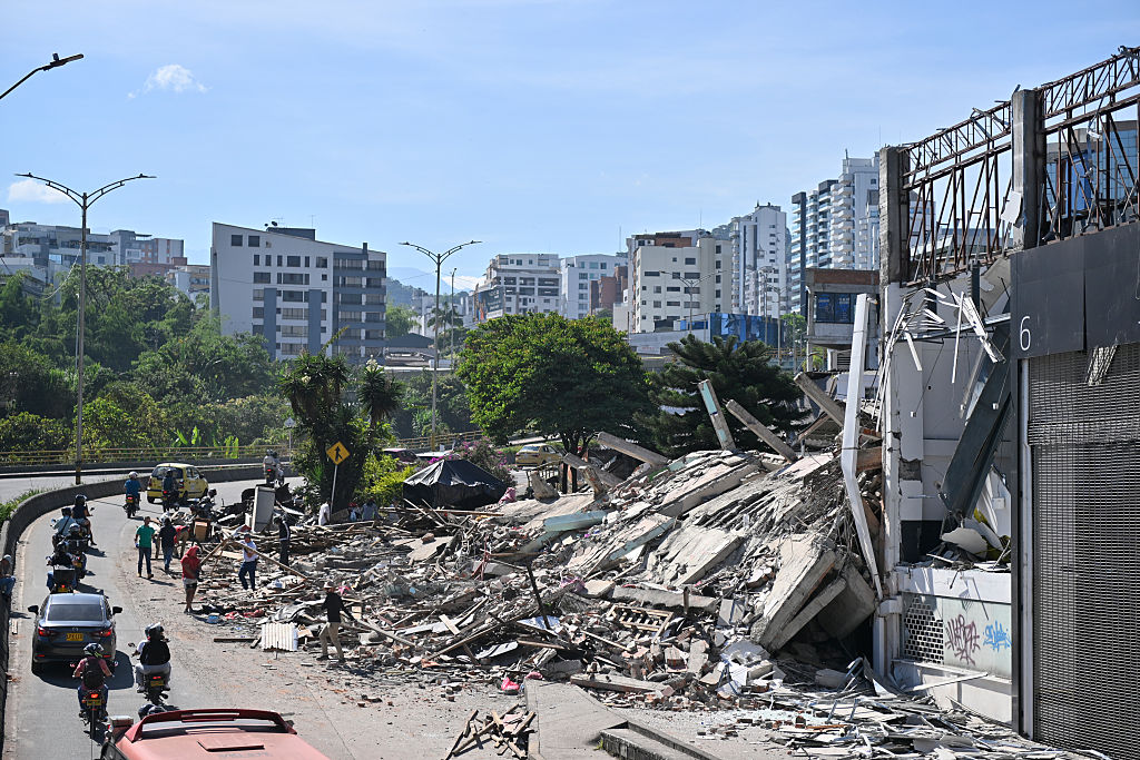 Rescue Efforts Continue After Magnitude 7.4 Earthquake Struck Colombia