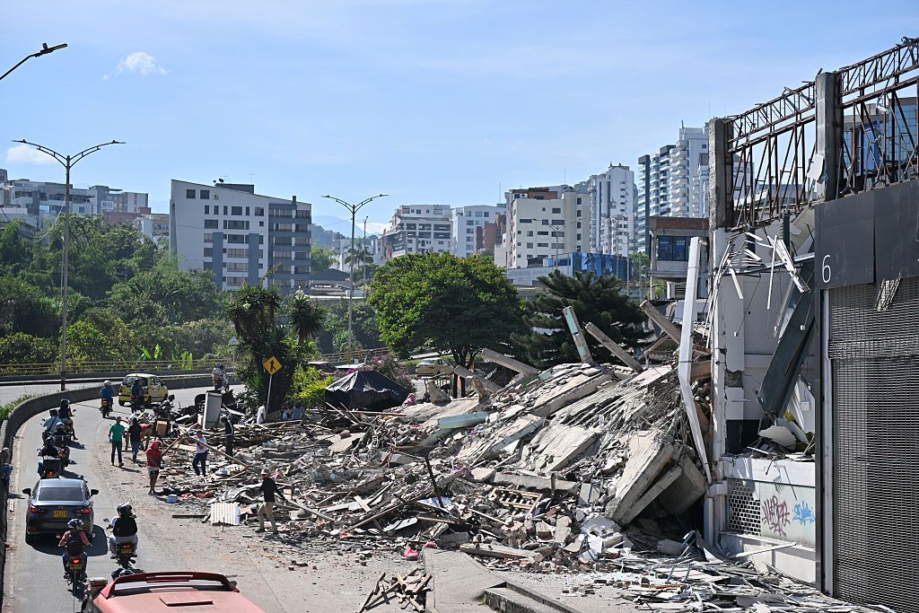 Rescue Efforts Continue After Magnitude 7.4 Earthquake Struck Colombia